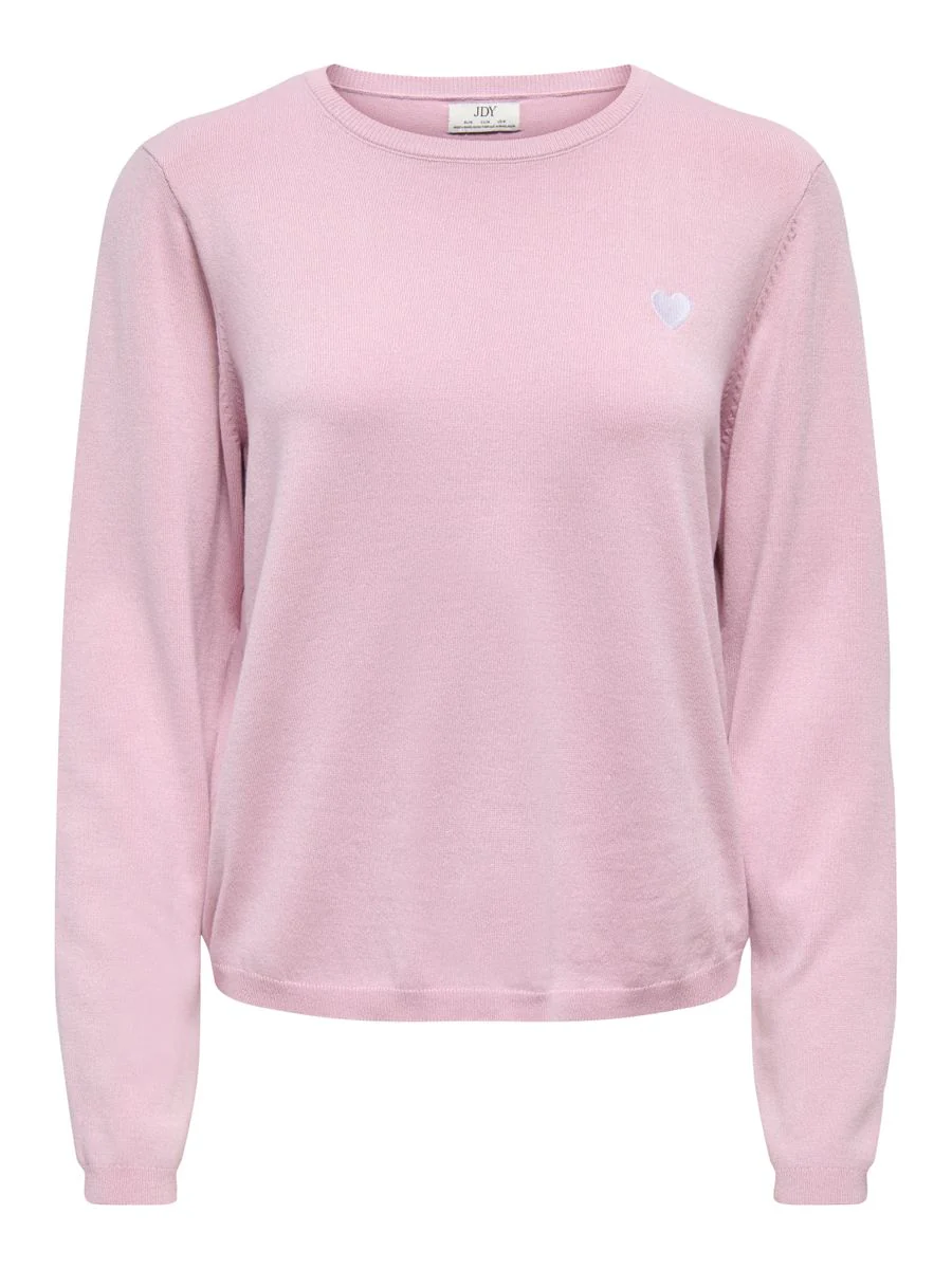 JDYKATE L/S O-NECK EMB. PULLOVER KNT - Image 8