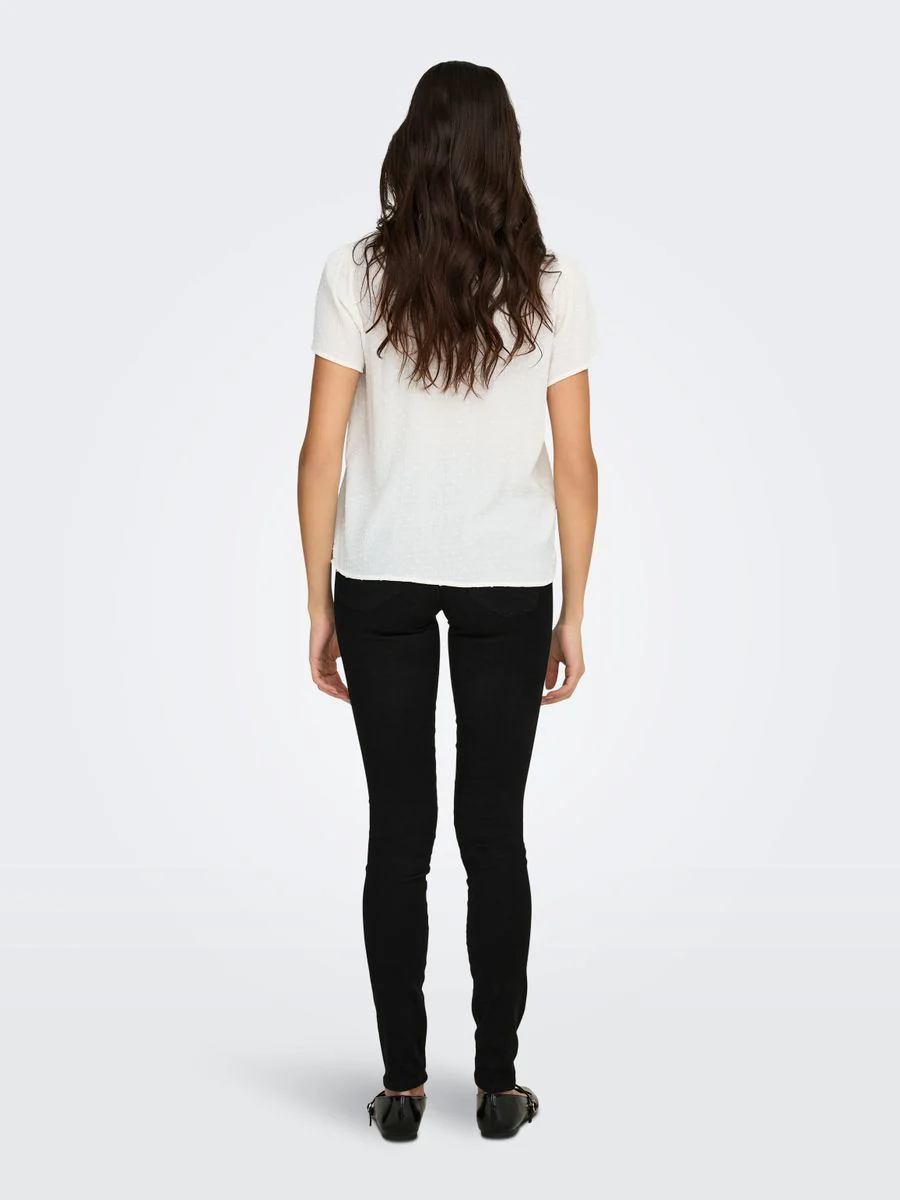 JDYLIMA LIFE S/S TOP WVN NOOS - Image 2