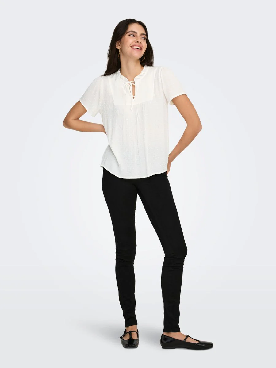 JDYLIMA LIFE S/S TOP WVN NOOS - Image 3