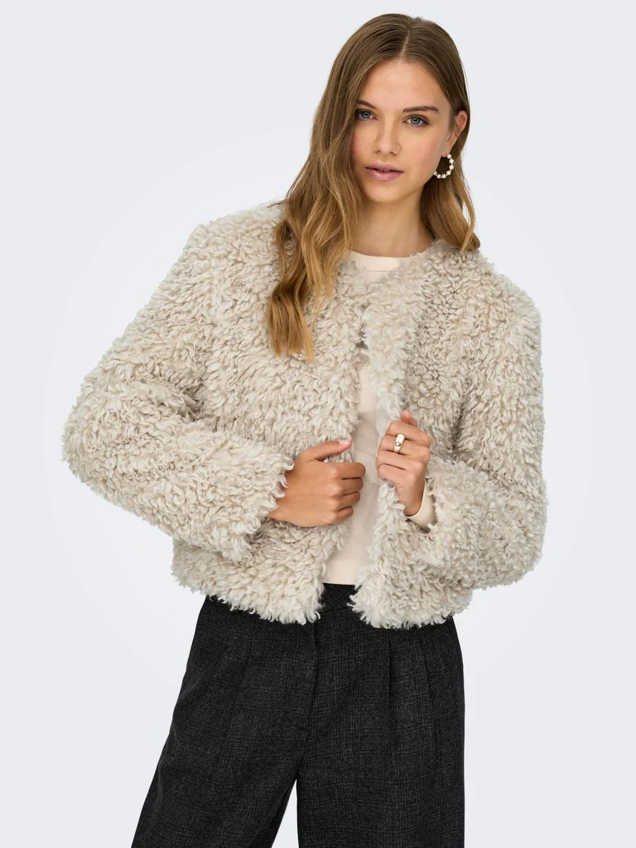 JDYNEO FAUX FUR JACKET OTW SIE - Image 6
