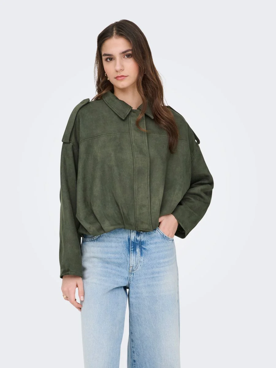 JDYNIA FAUX SUEDE BAT JACKET OTW YF - Image 6