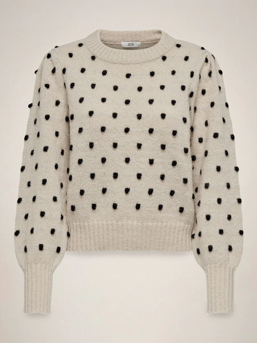 JDYSIGRID LIFE L/S ON PUFF PULL KNT - Image 3