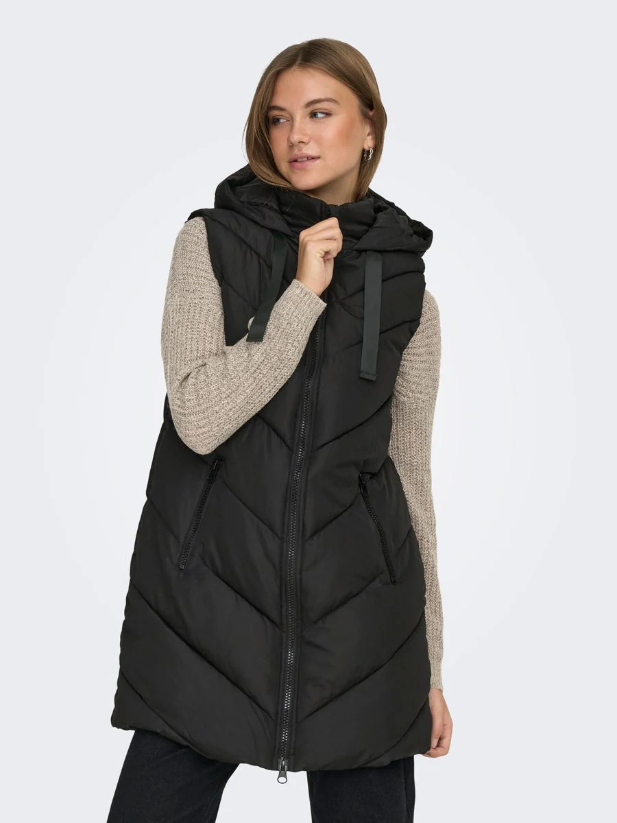 JDYSKYLAR LIFE HOOD WAISTCOAT OTW N - Image 3