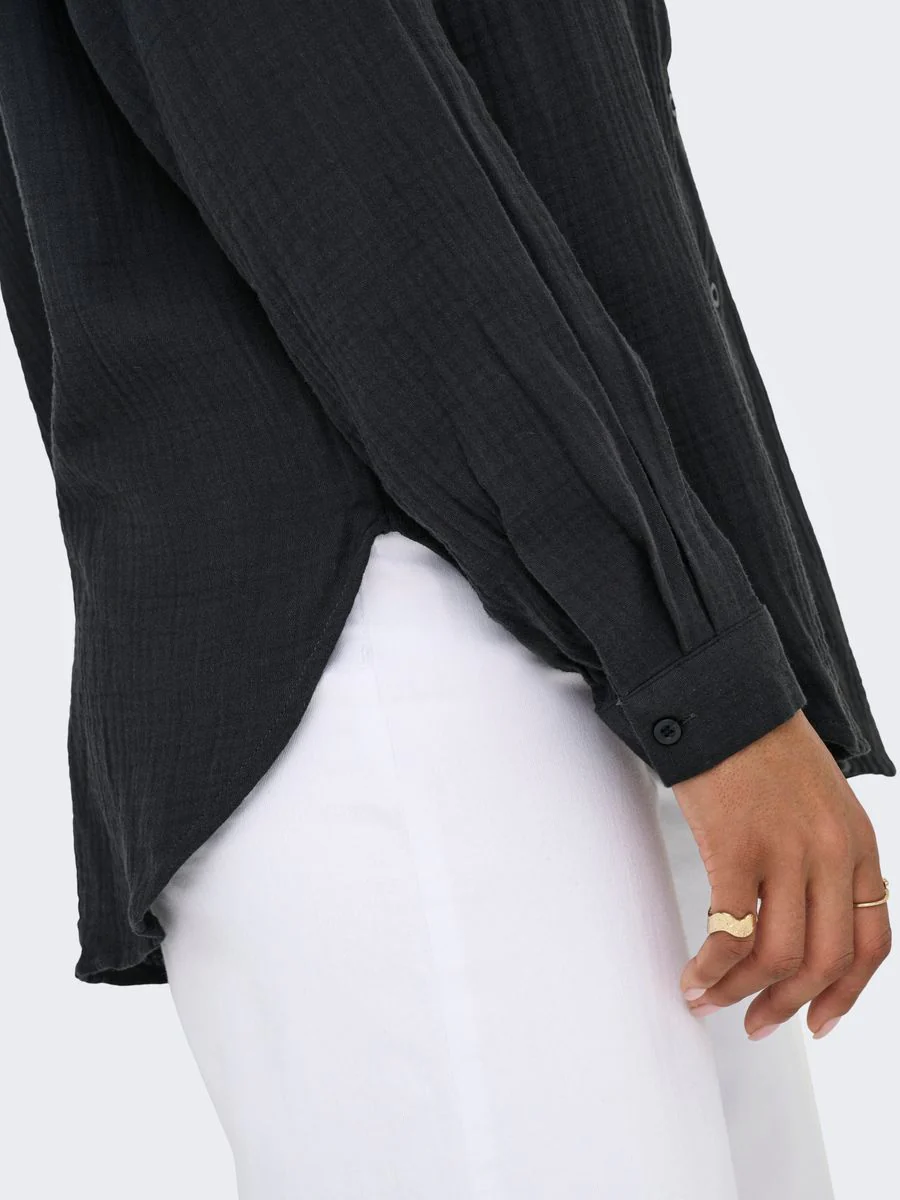 JDYTHEIS LIFE L/S LOOSE SHIRT WVN N - Image 3