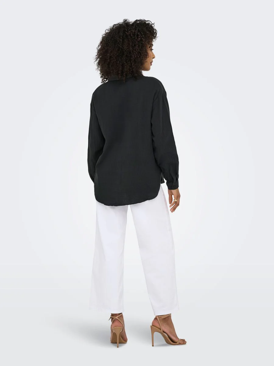 JDYTHEIS LIFE L/S LOOSE SHIRT WVN N - Image 6