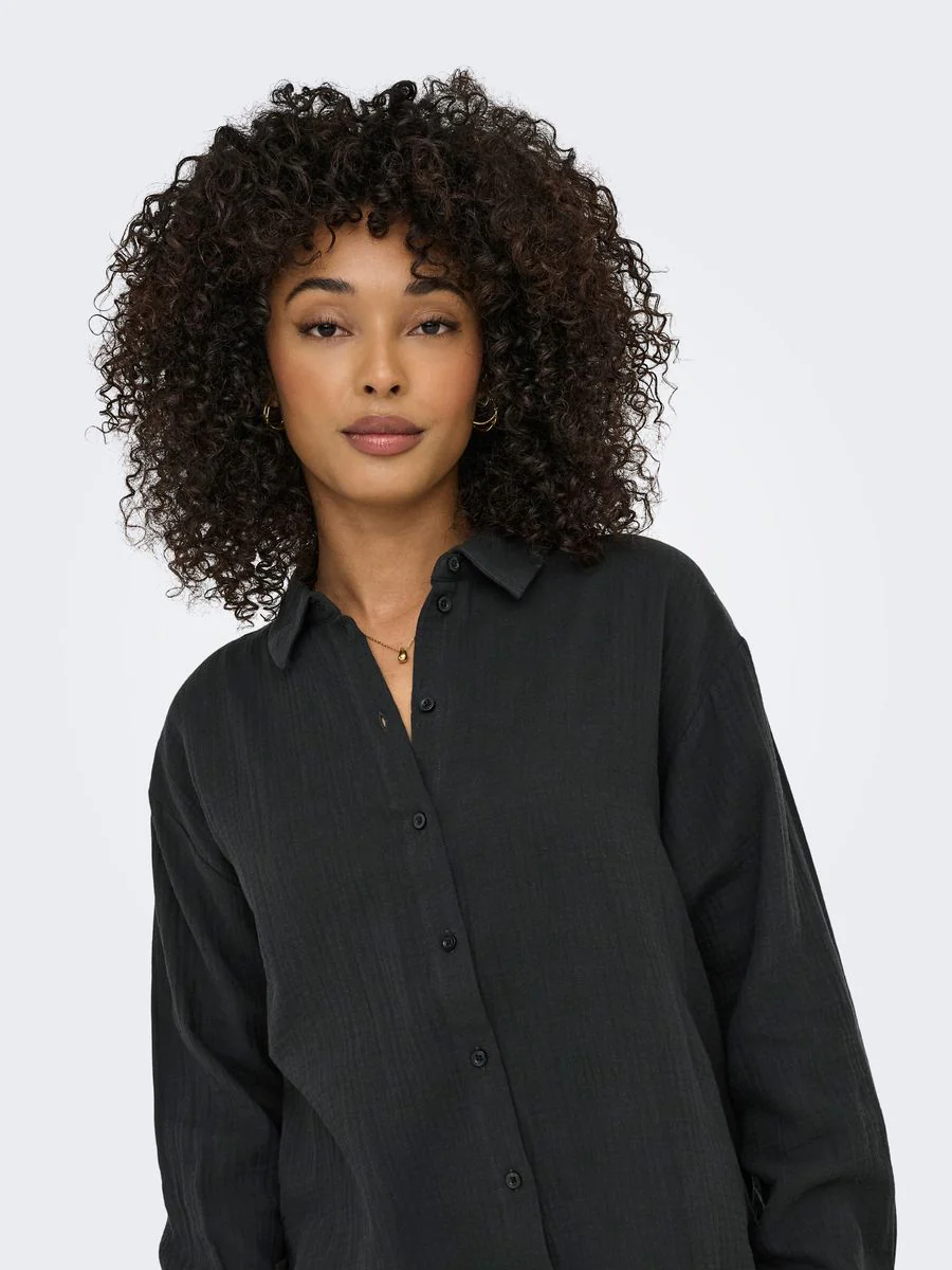 JDYTHEIS LIFE L/S LOOSE SHIRT WVN N - Image 7