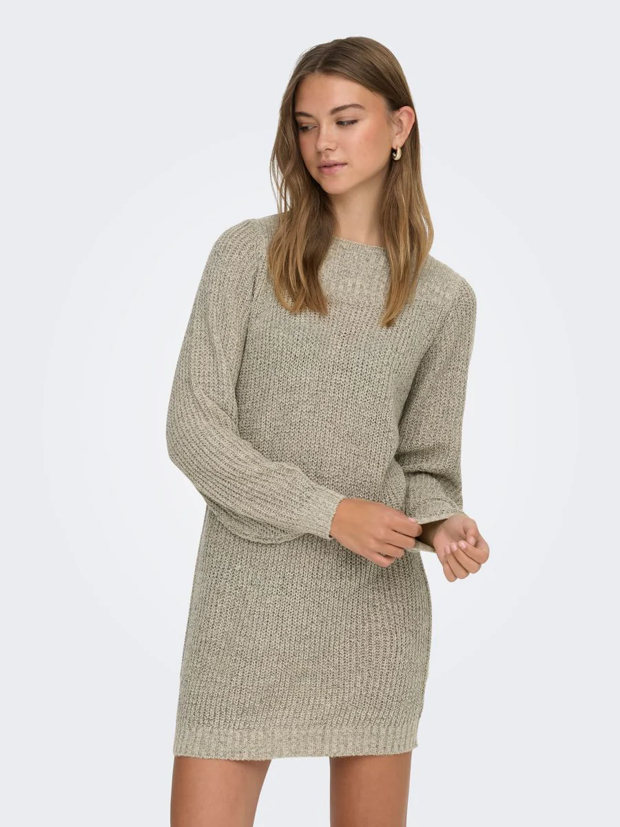 JDYWHITNEY MEGAN L/S BOAT DRESS KNT - Image 3