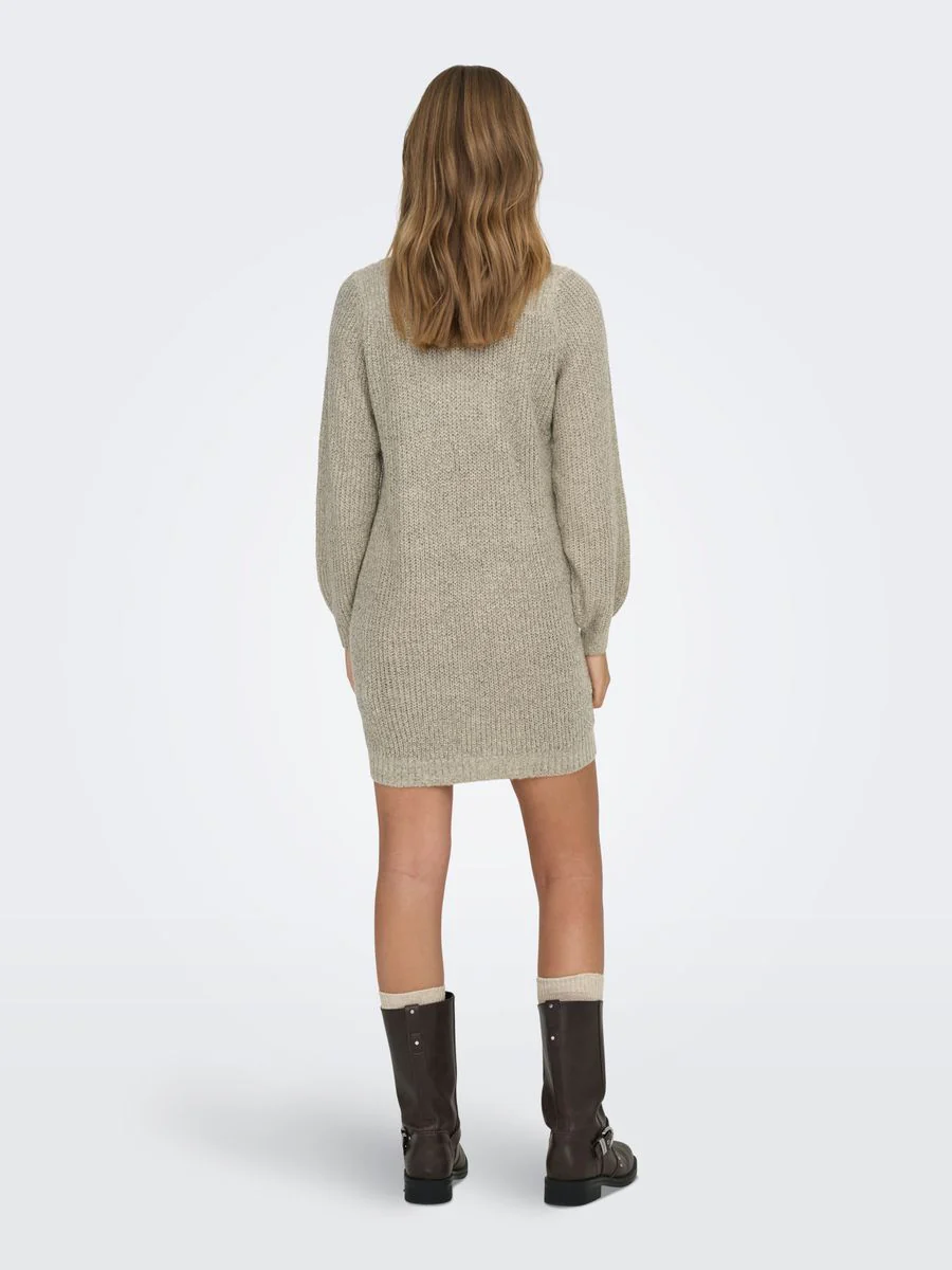 JDYWHITNEY MEGAN L/S BOAT DRESS KNT - Image 4