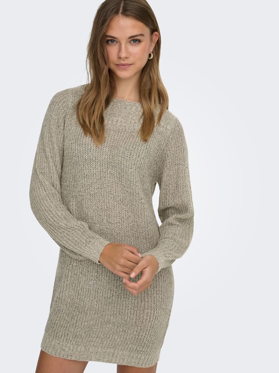JDYWHITNEY MEGAN L/S BOAT DRESS KNT - Image 6