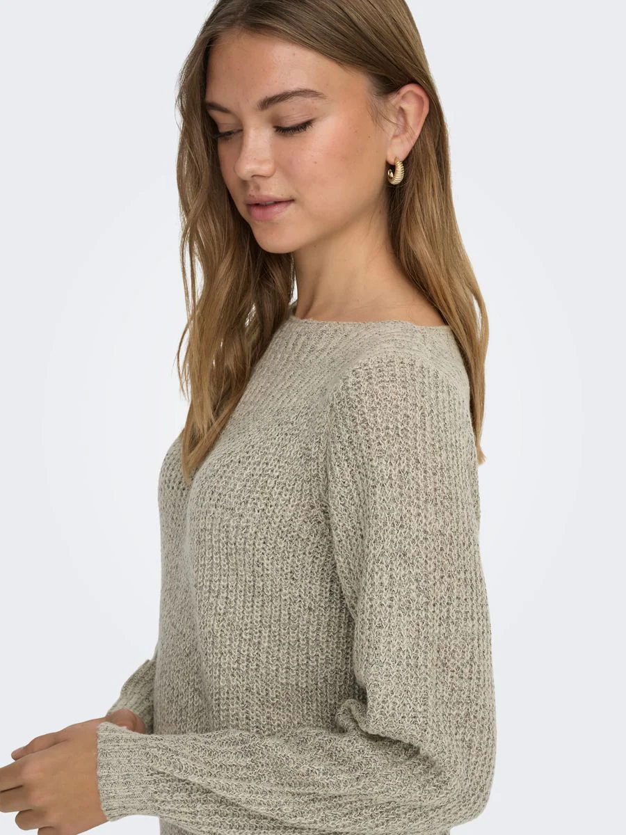 JDYWHITNEY MEGAN L/S BOAT DRESS KNT - Image 7