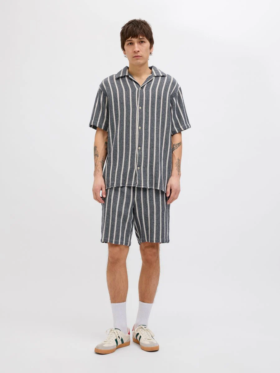 JJECOBA STRIPE RESORT SHIRT SS SN - Image 5