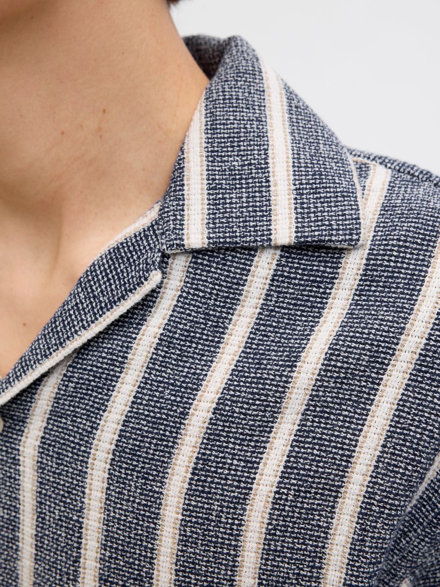 JJECOBA STRIPE RESORT SHIRT SS SN - Image 6