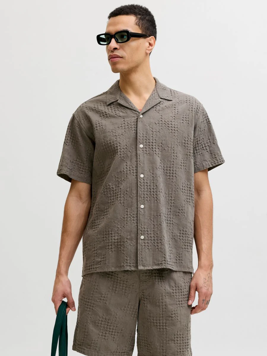 JORCASSIS JACQUARD RESORT SHIRT SS - Image 5