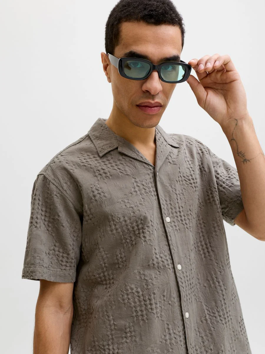JORCASSIS JACQUARD RESORT SHIRT SS - Image 8