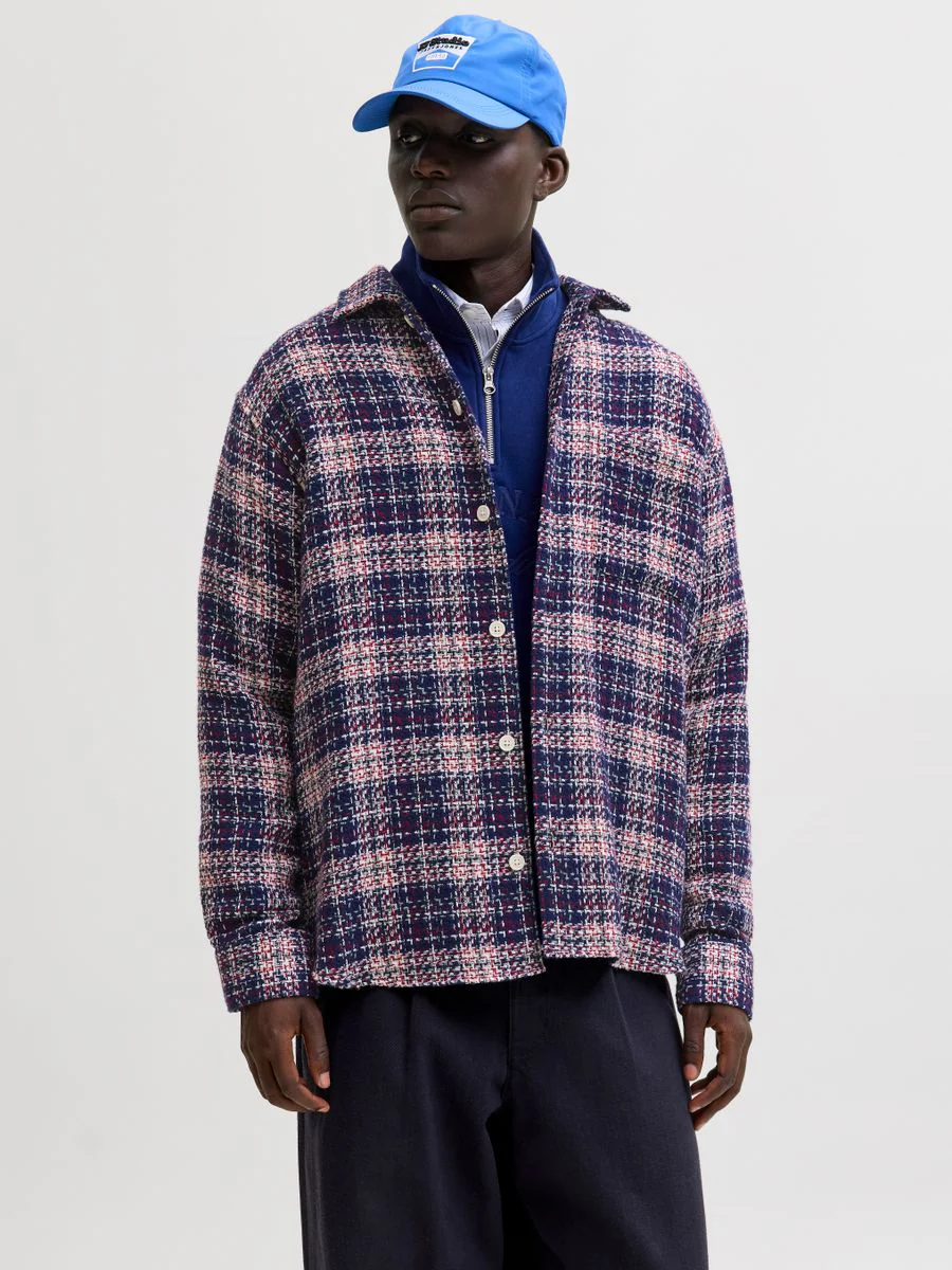 JORGREENE THREAD CHECK OVERSHIRT LS - Image 5
