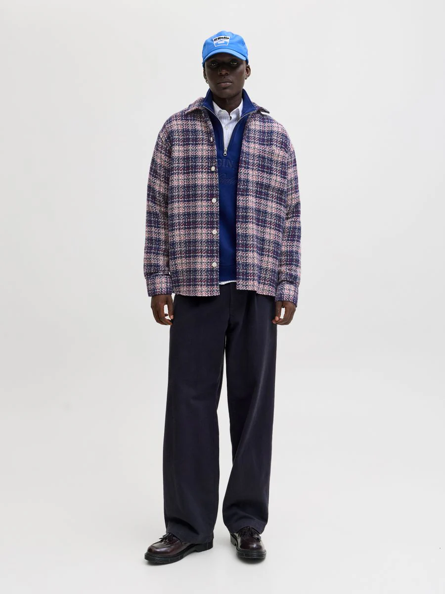 JORGREENE THREAD CHECK OVERSHIRT LS - Image 6