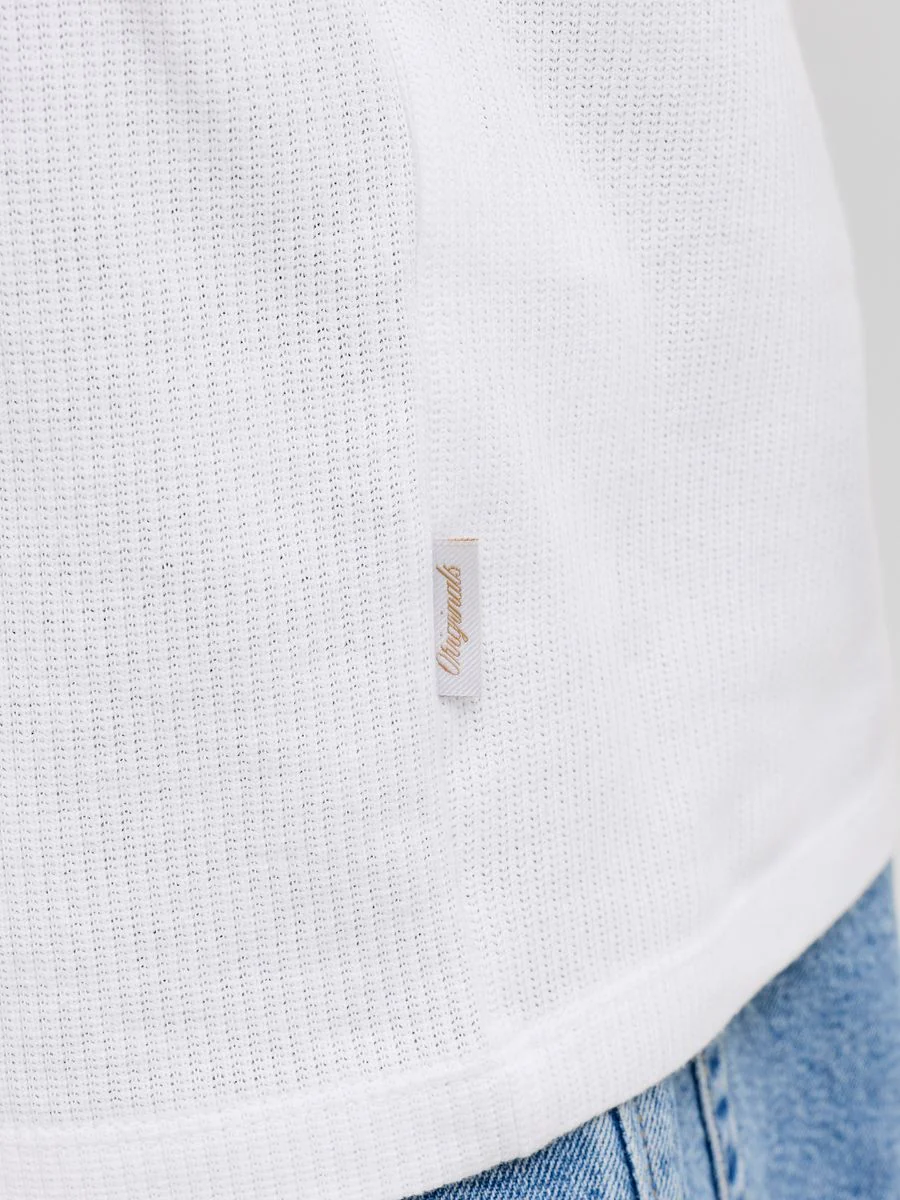 JORHYERES SLEEVELESS TEXTURE TEE - Image 6
