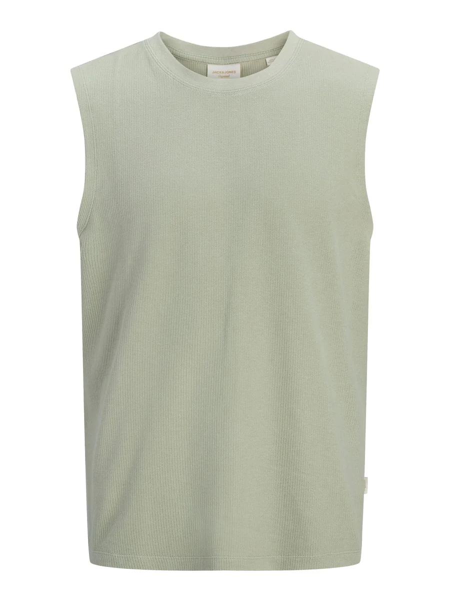 JORHYERES SLEEVELESS TEXTURE TEE - Image 8