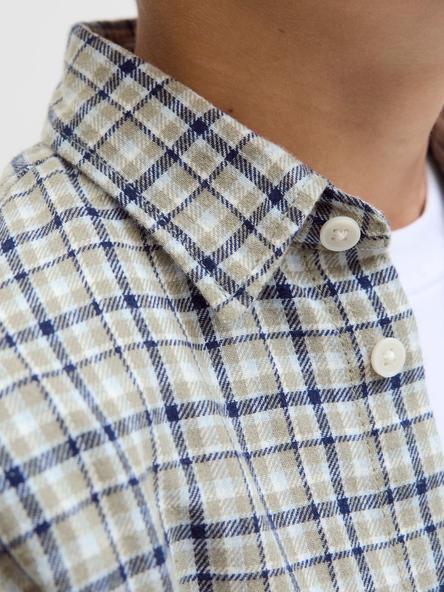 JORJOSHUA FLANNEL CHECK SHIRT LS JN - Image 5