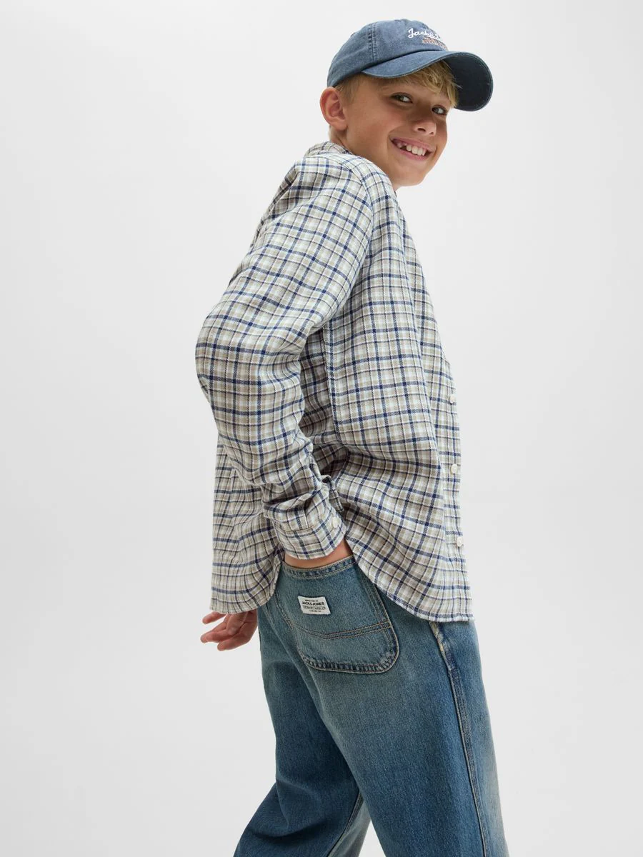 JORJOSHUA FLANNEL CHECK SHIRT LS JN - Image 7
