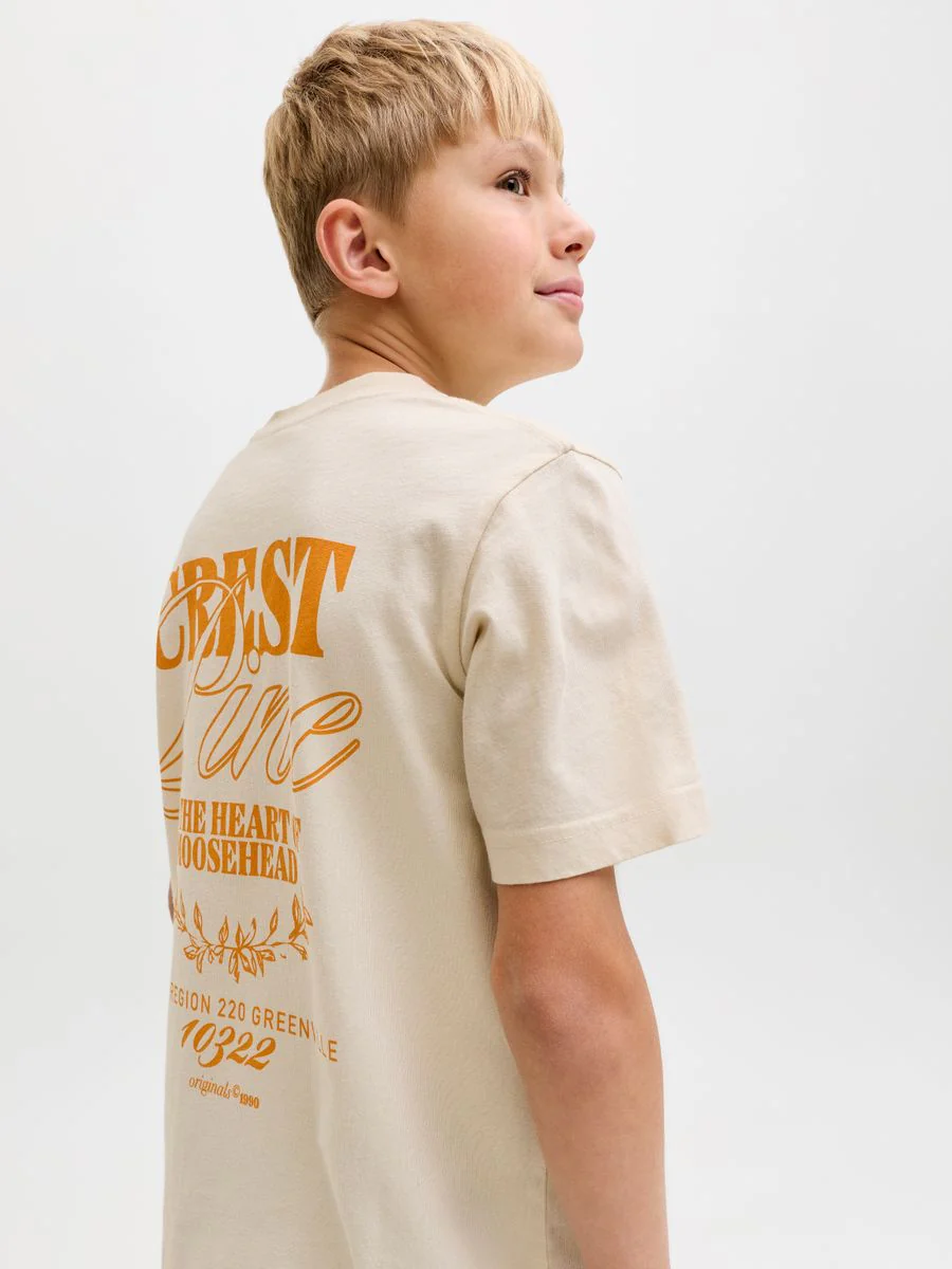 JORMAINE WASHED BACK TEE SS CN JNR - Image 4