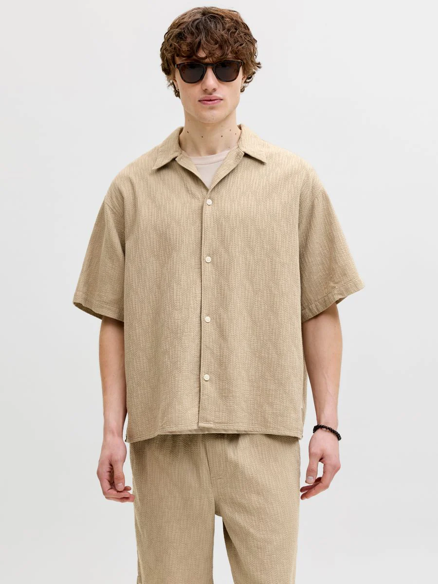 JORMONTAUK WAVY TEXTURE SHIRT SS SN - Image 2