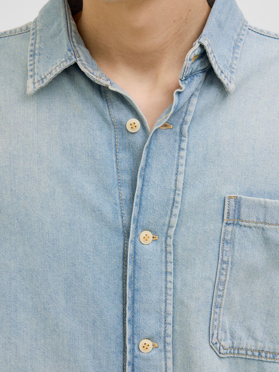 JORSANTORINI DENIM SHIRT LS SN - Image 3