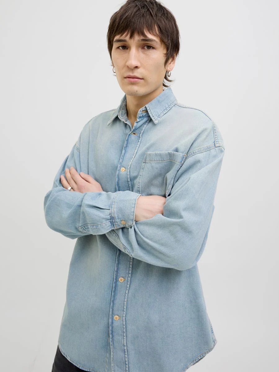 JORSANTORINI DENIM SHIRT LS SN - Image 4