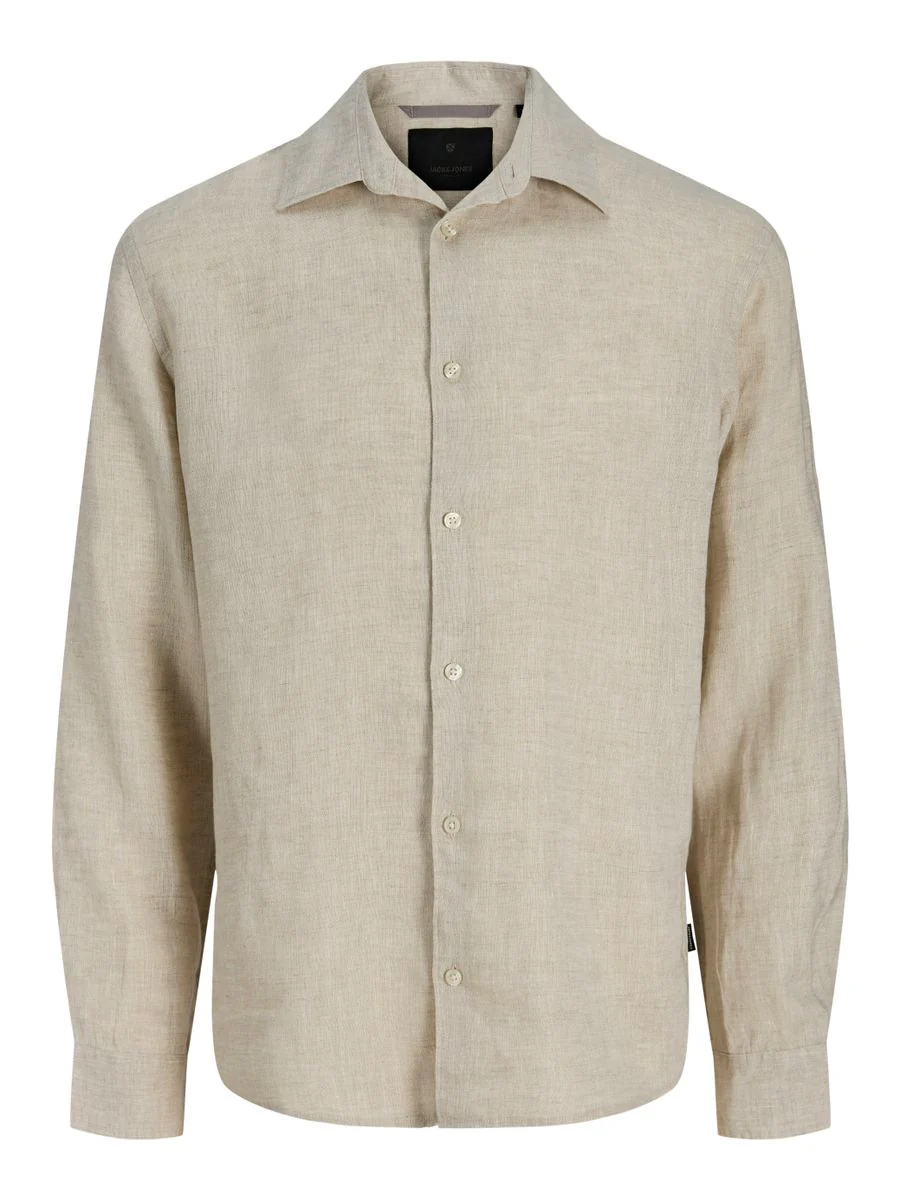 JPRBLALAWRENCE LINEN LS SHIRT SN - Image 9
