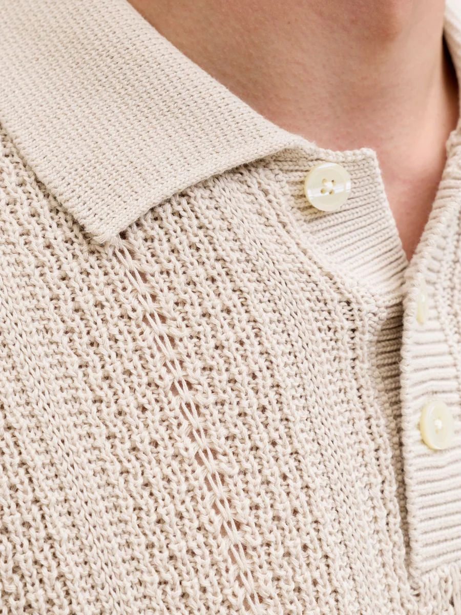 JPRBLAWINSTON KNIT POLO SS SN - Image 6