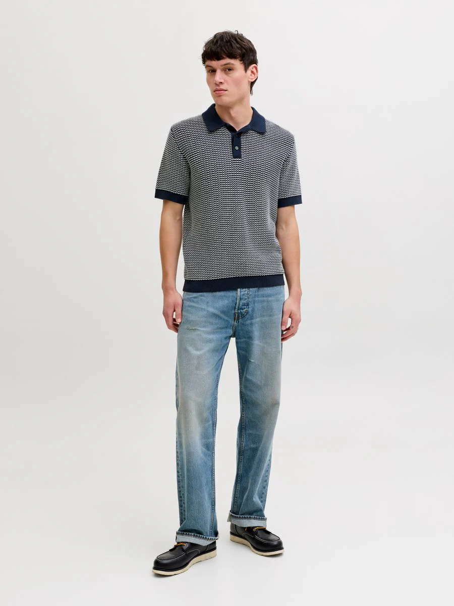 JPRBLUKINGSLEY KNIT POLO SS LN - Image 6