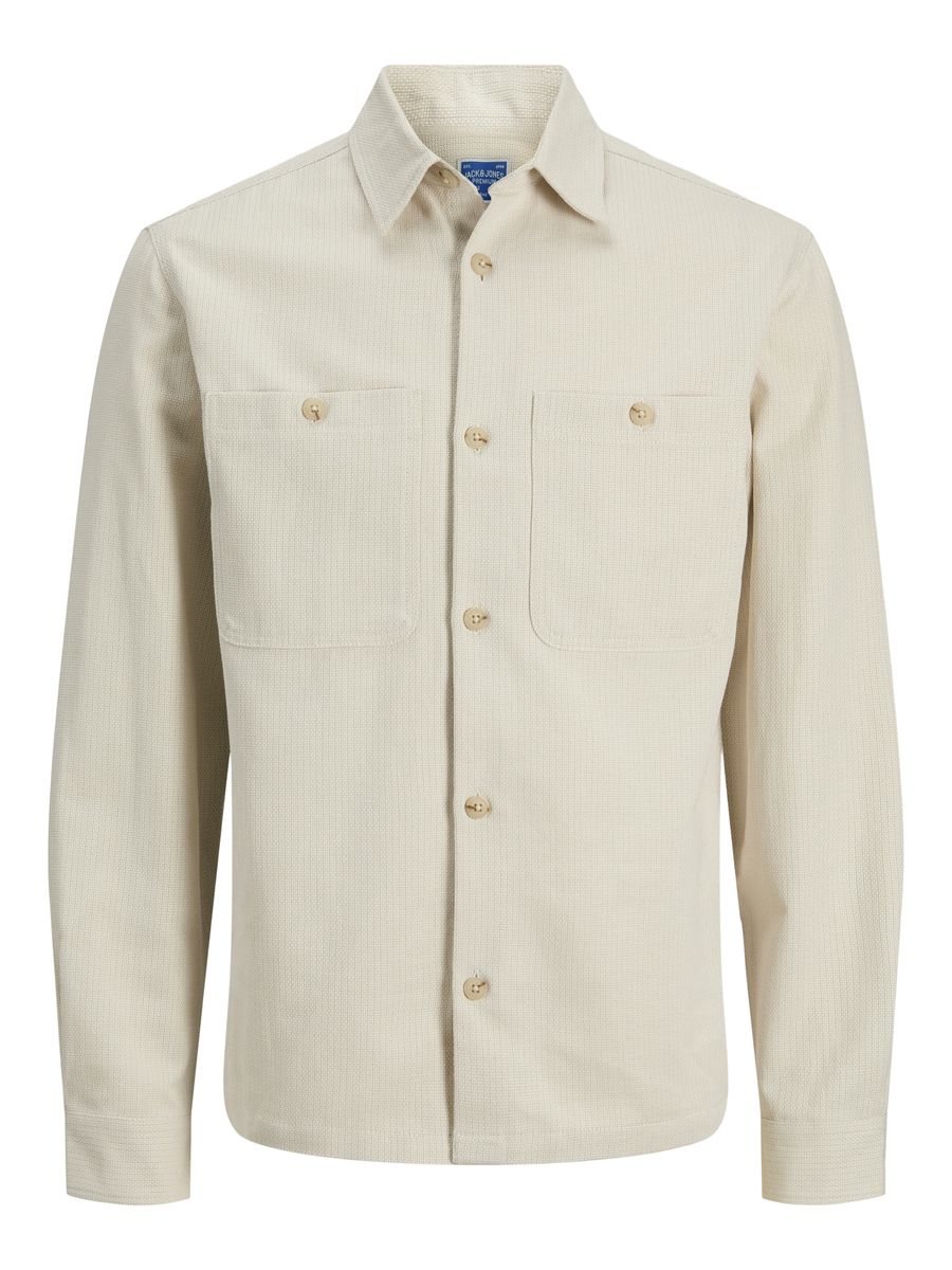 JPRBLURAYLE LINEN BL. SOLID LS SHIR - Image 8