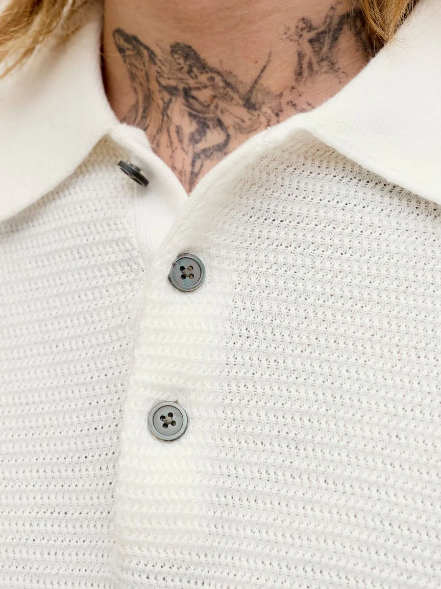 JPRBLURILEY KNIT POLO SS SN - Image 6