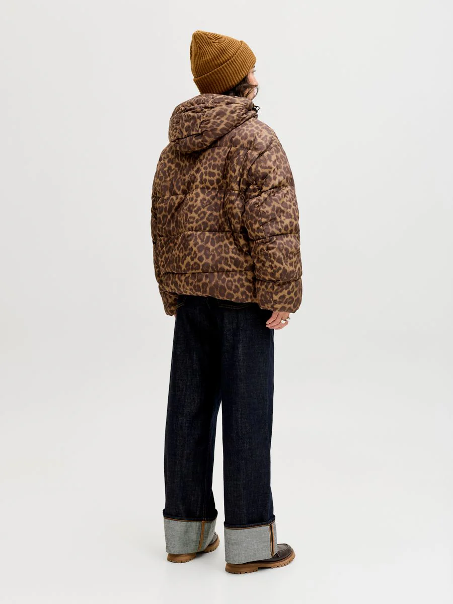 JXANA LEOPARD PUFFER JACKET OTW - Image 6