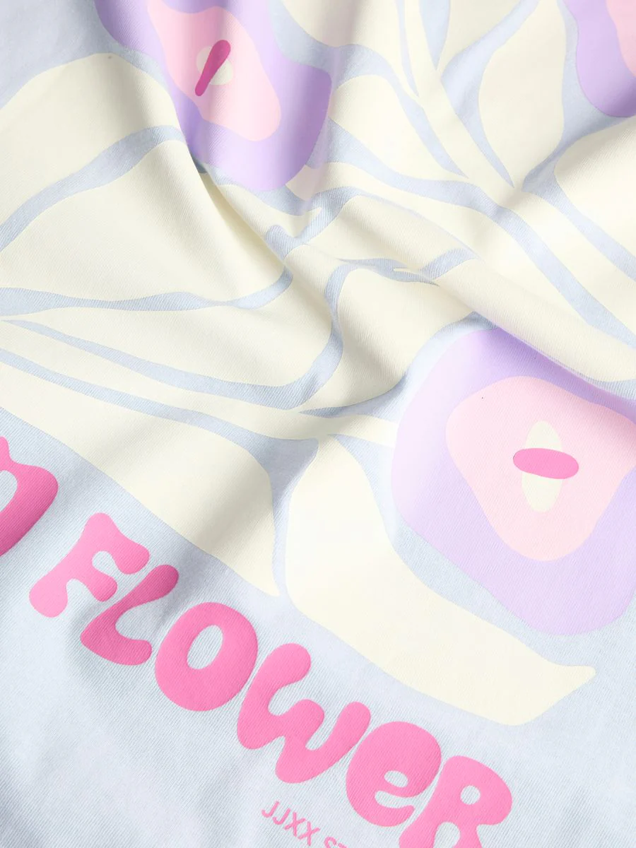 JXBLOMMA LOOSE SS TEE TG JRS - Image 4