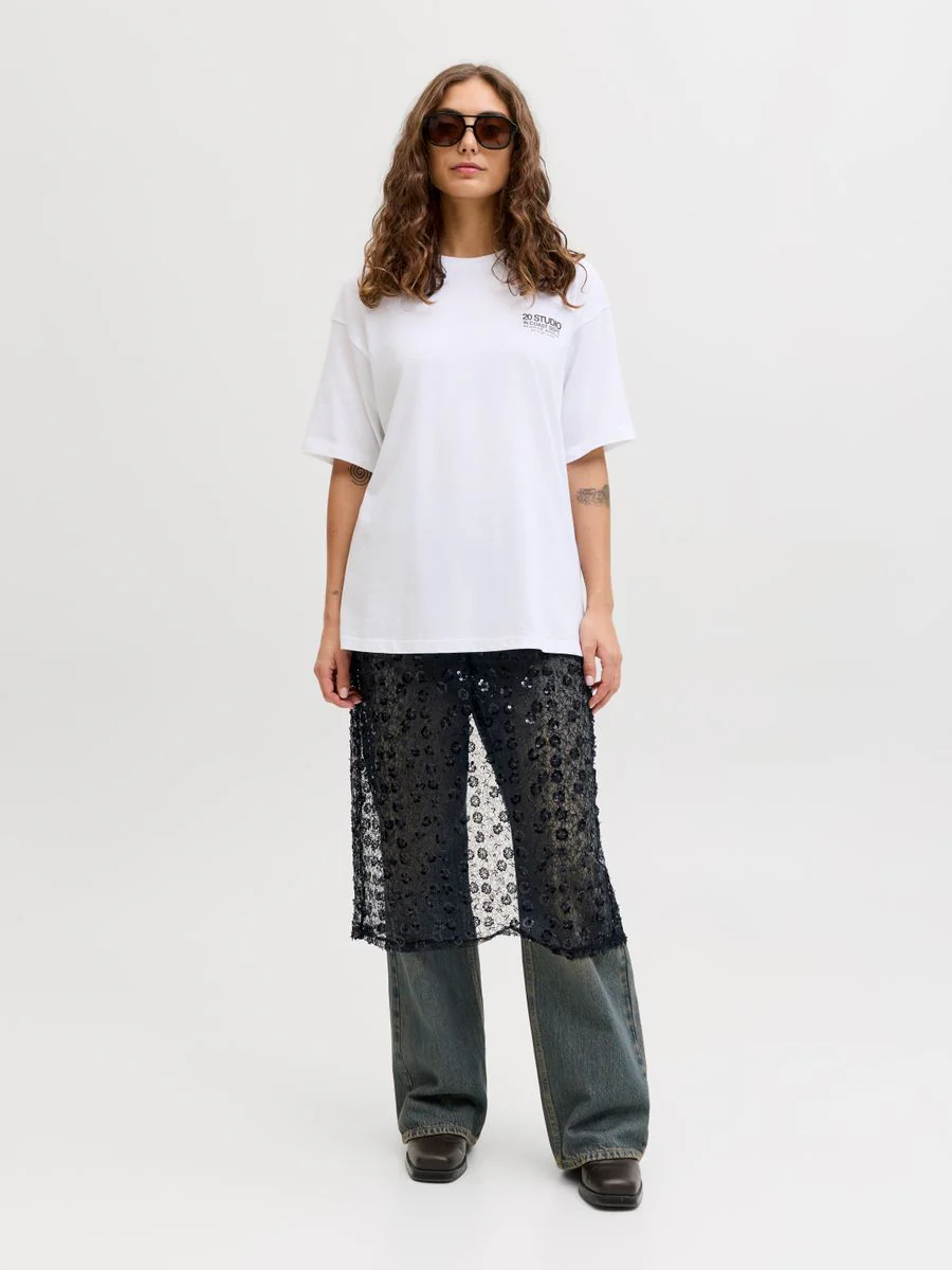 JXDREAM SEQUIN SKIRT WVN - Image 7