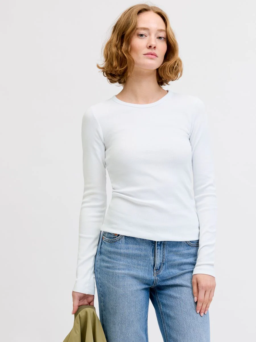 JXFREYA STR LS RIB TEE JRS NOOS - Image 5