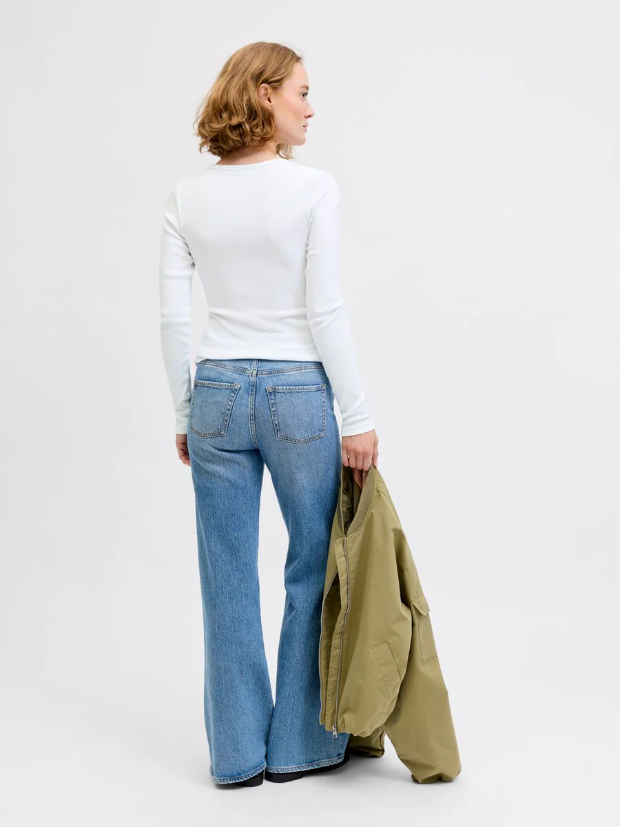 JXFREYA STR LS RIB TEE JRS NOOS - Image 7