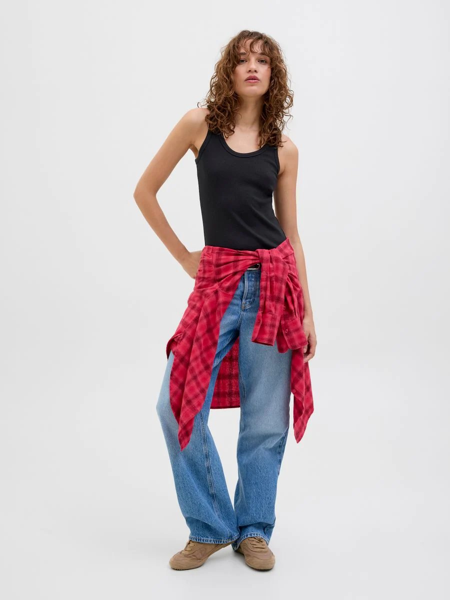 JXFRIDA SL U-NECK TOP JRS NOOS - Image 7