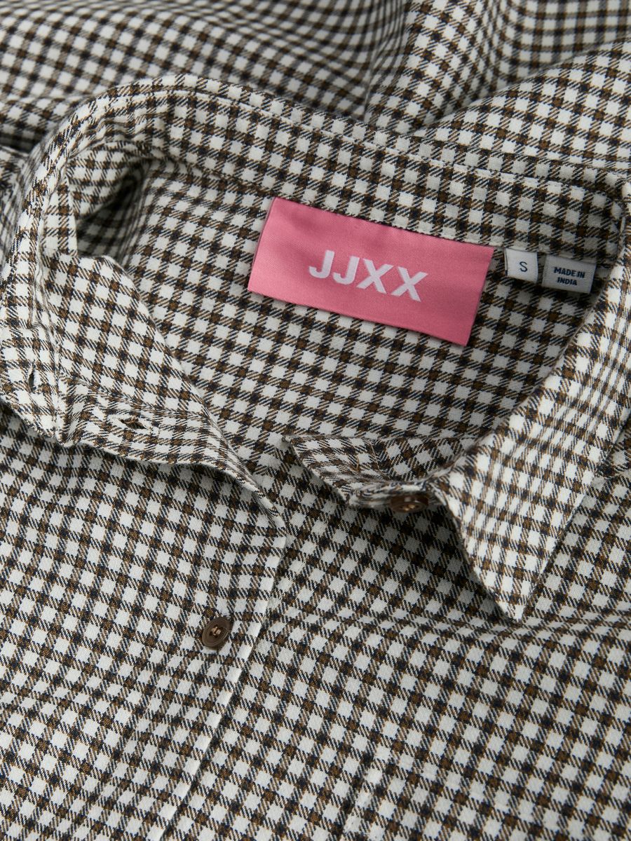 JXJAMIE CHECK FLANNEL LS SHIRT WVN - Image 4