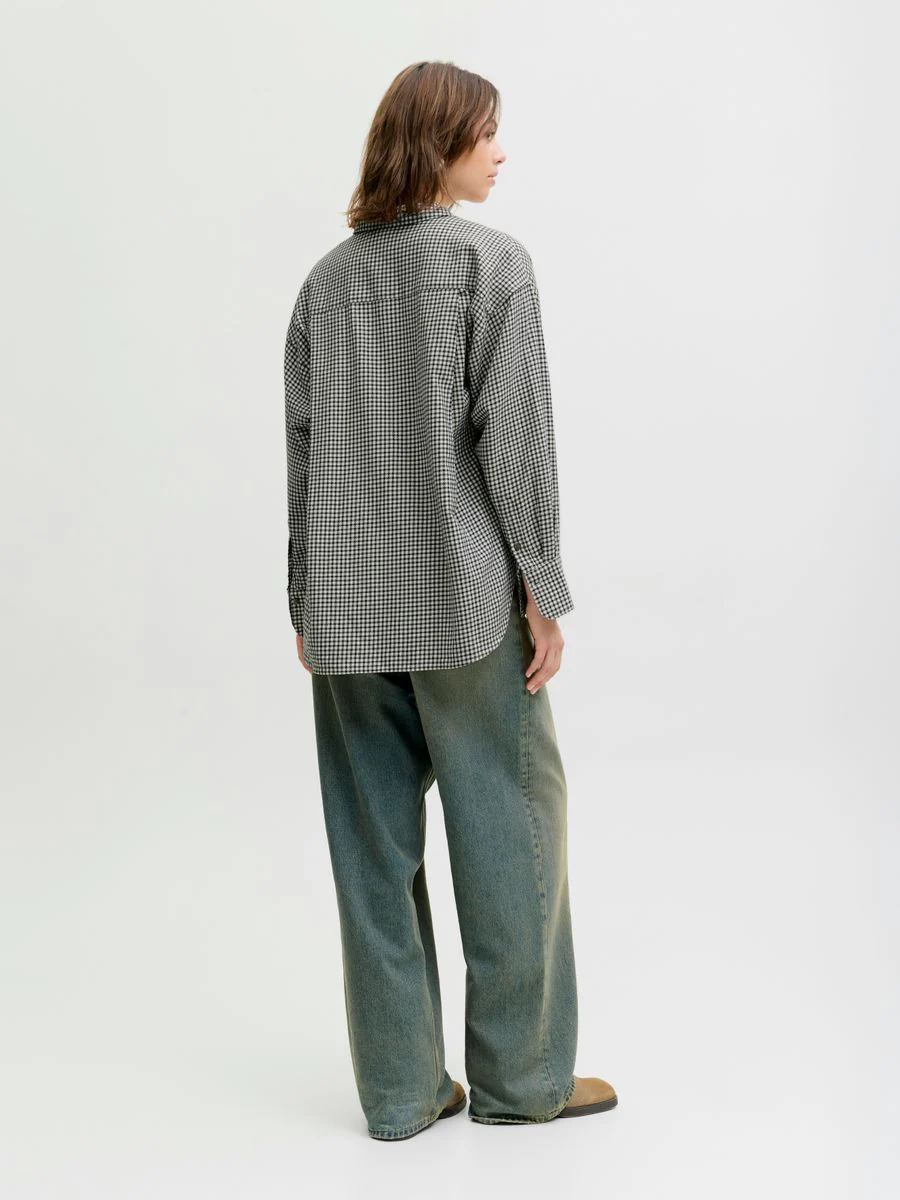 JXJAMIE CHECK FLANNEL LS SHIRT WVN - Image 5