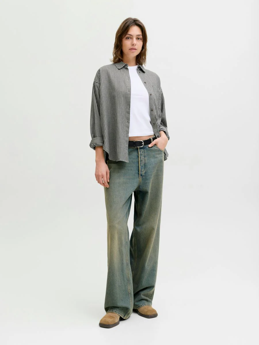 JXJAMIE CHECK FLANNEL LS SHIRT WVN - Image 6