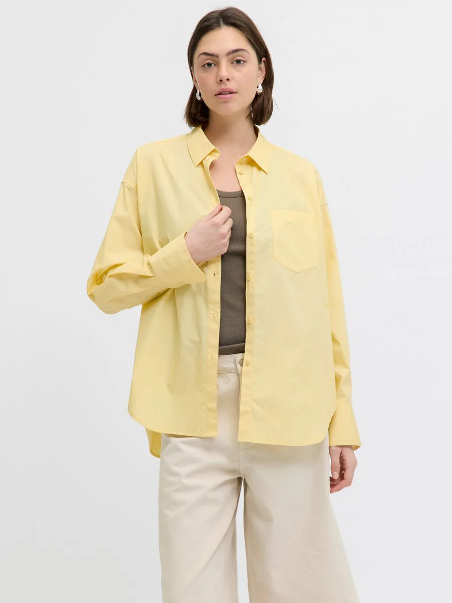 JXJAMIE LS RELAXED POPLIN SHIRT WVN - Image 5