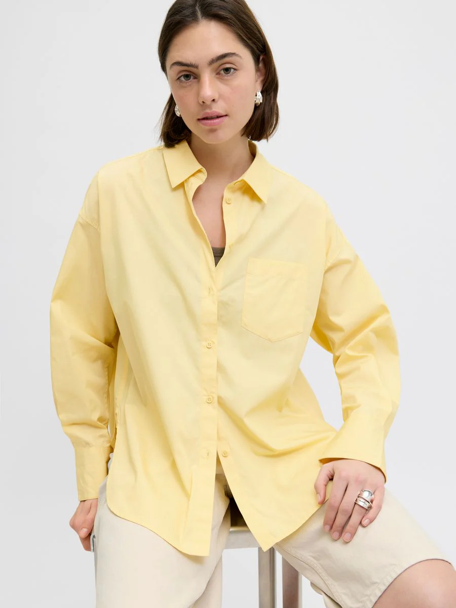JXJAMIE LS RELAXED POPLIN SHIRT WVN - Image 8