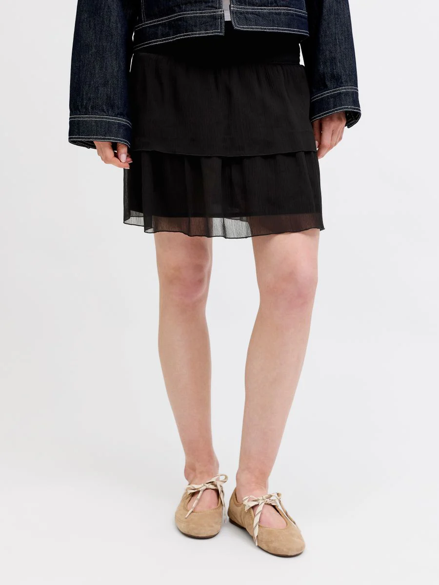 JXLANA CHIFFON MINI SKIRT WVN - Image 5