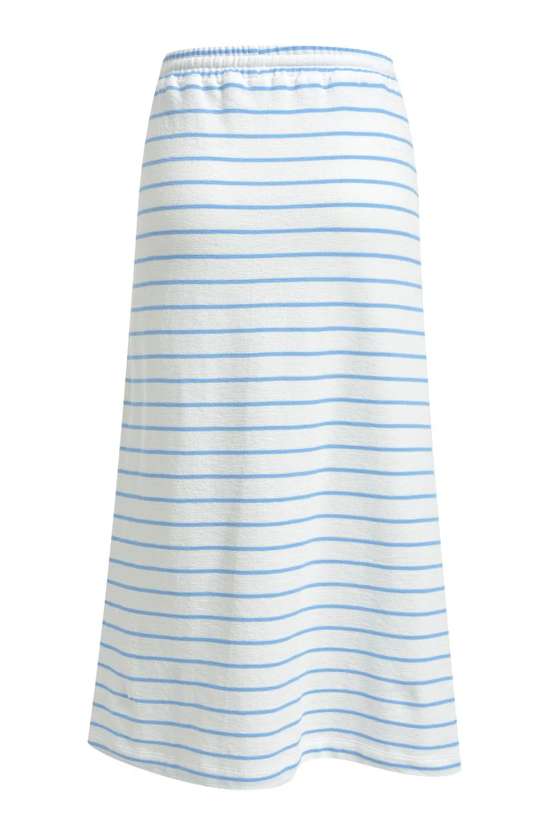 KNITTED STRIPED SKIRT - Image 2