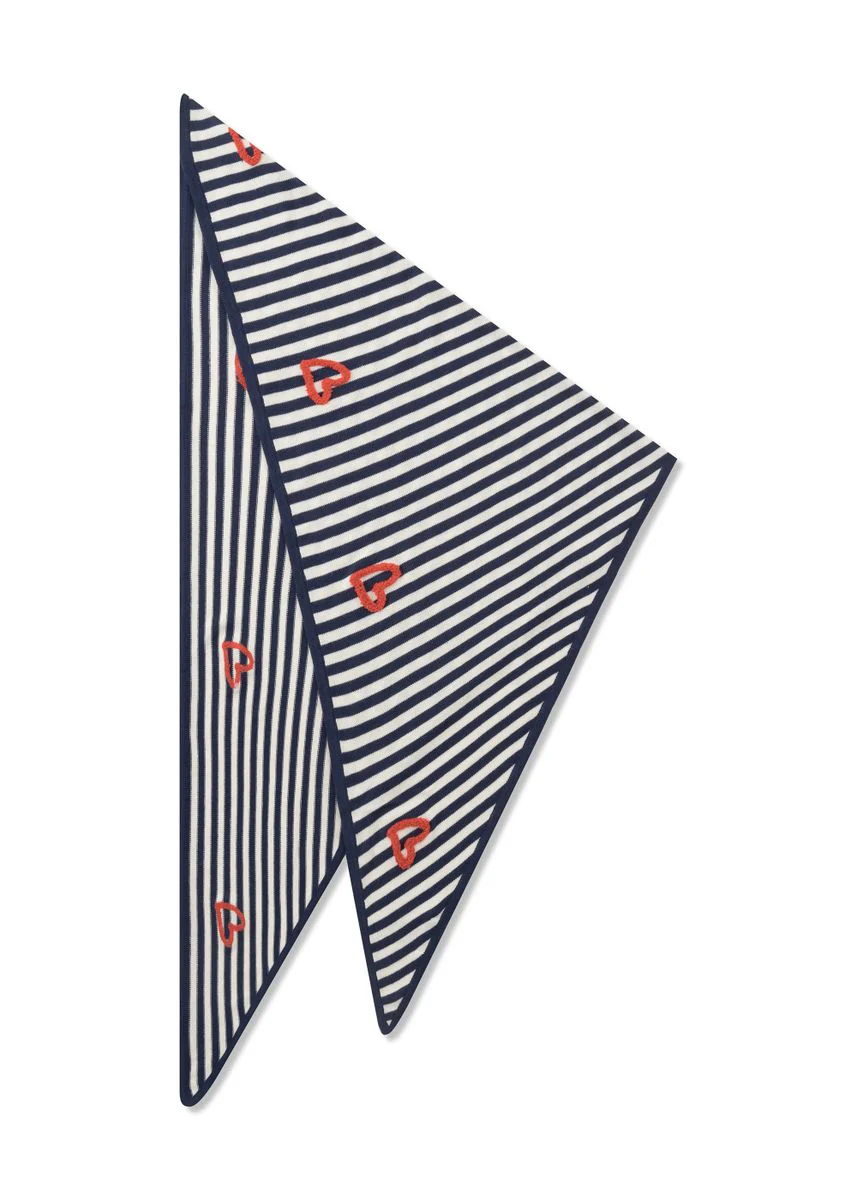 KNITTED TRIANGLE COTTON/POLYACRYL S - Image 2