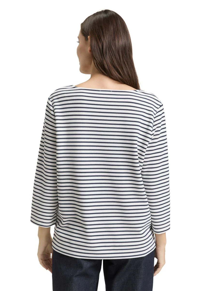 Langarmshirt mit Streifenmuster - Image 4