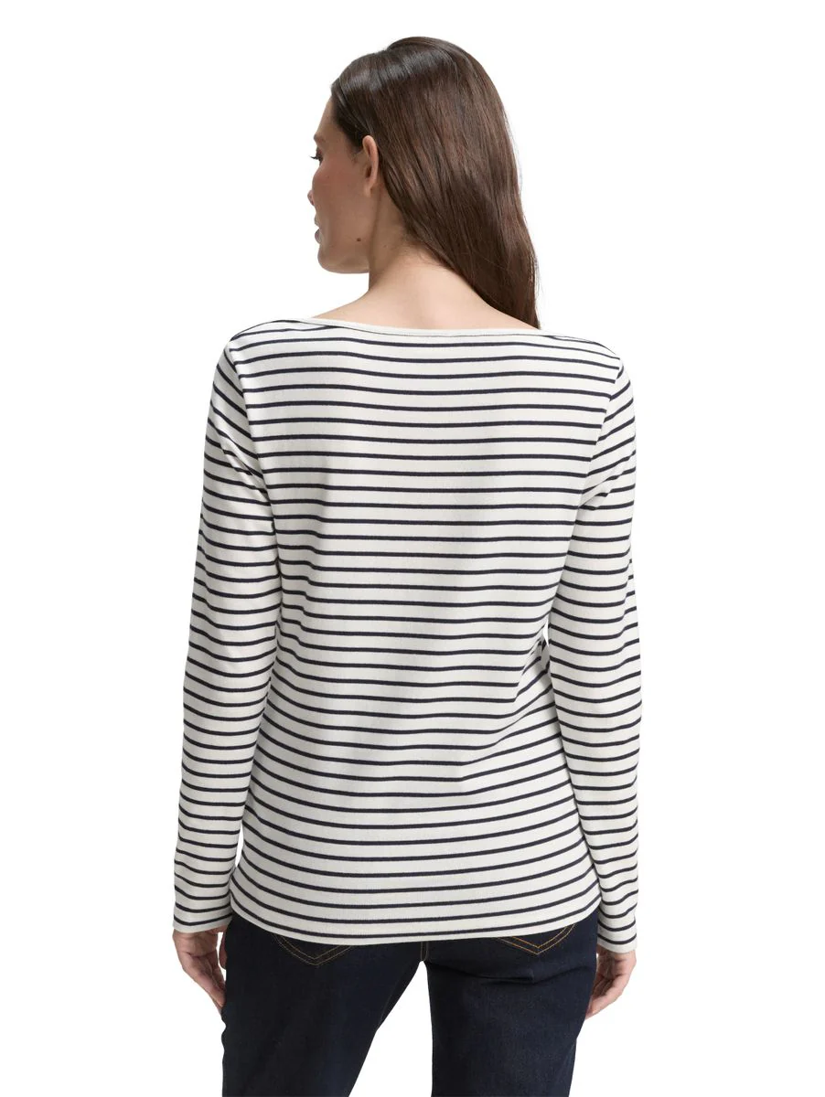 Langarmshirt mit Streifenmuster - Image 4