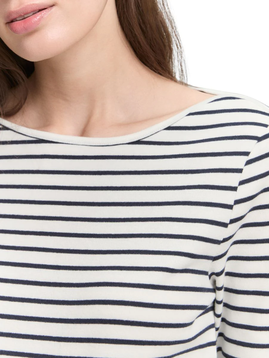 Langarmshirt mit Streifenmuster - Image 5